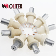 OLITER hot sale rapid reaction platinum rhodium disposable type s expendable thermocouple 604 triangle 602 round manufacturer